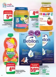 Dino gazetka tydzień 35 Strona 10: Deser w tubce Peppa BoboVita €4,89, Mleko Bebilon Advance 3 €59,95