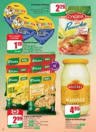 Dino gazetka tydzień 35 Strona 26: Majonez Roleskiego €4,95, Panierka Cykoria €2,29