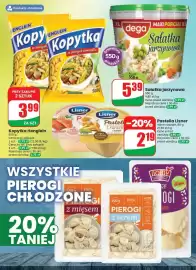 Dino gazetka tydzień 35 Strona 47: Sałatka jarzynowa Dega €5,39, Pasta Pastella Lisner €2,19