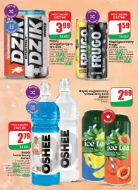 Dino gazetka tydzień 35 Strona 5: Napój gazowany Frugo czarne €1,59, Napój energetyzujący WK Dzik White €3,99