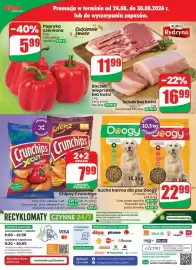 Dino gazetka tydzień 35 Strona 80: Schab bez kości Agro Rydzyna €16,99, Boczek wieprzowy bez kości Agro Rydzyna €11,99