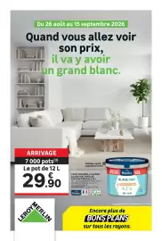Catalogue Leroy Merlin page 1: Ripolin Peinture mur, plafond Blanc mat €29,90