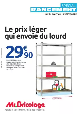 Mr Bricolage (valable jusqu'au 13-09)