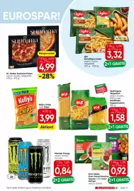 Eurospar Flugblatt Seite 11: Knorr Basis €0,92, Kelly's Chips €3,99