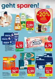 Eurospar Flugblatt Seite 13: Purina Gourmet Perle €5,99, Guhl Shampoo €3,99