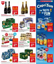 Interspar Flugblatt Seite 13: Zipfer Urtyp €15,80, Erdinger Festweiße €0,99