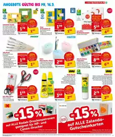 Interspar Flugblatt Seite 17: Stylex Wasserbecher »Katze« €2,39, Spar office Schere €1,51