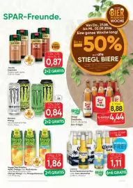 SPAR Gourmet Flugblatt Seite 11: Corona Bier Extra €1,11, Jacobs Icepresso €0,87