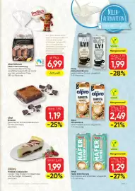 SPAR Gourmet Flugblatt Seite 3: SPAR enjoy Himbeer Cheesecake €1,99, Spar Brownie €1,19