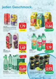 SPAR Gourmet Flugblatt Seite 9: Spar Eistee €0,66, Spar Apfelsaft €1,49