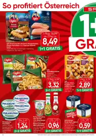 Spar Flugblatt Seite 10: Schärdinger Greek Style Joghurt €0,59, Iglo Hühner Sticks, Nuggets oder Crispy Chicken €2,89