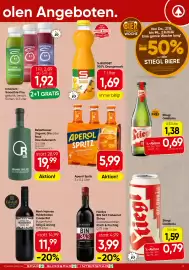 Spar Flugblatt Seite 15: Aperol Spritz Home Edition €5,99, Hardys BIN 343 Cabernet Shiraz €3,99