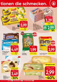 Spar Flugblatt Seite 17: S-Budget Choco Flips €1,99, Manner Neapolitaner €3,29