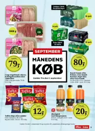 Dagli'Brugsen tilbudsavis Side 3: Økologisk God Morgen juice €20,00, Taffel chips eller nødder €12,00