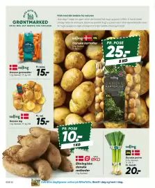 Bilka tilbudsavis uge 35 Side 22: Danske løg €15,00, Danske kartofler €25,00