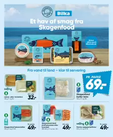 Bilka tilbudsavis uge 35 Side 27: Skagenfood kuller loins €69,00, Lakse- eller torskefars €32,00