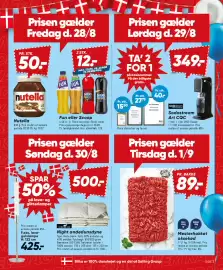 Bilka tilbudsavis uge 35 Side 3: Fun eller Scoop €12,00, Mesterhakket oksekød €89,00