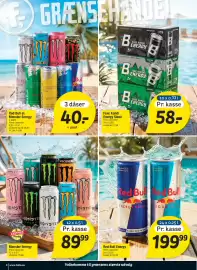 Fakta Tyskland tilbudsavis Side 8: Faxe Kondi Energy Sleek (kasse) €58,00, Monster Energy (kasse) €89,99