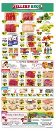 Sellers Bros weekly ad week 35 Page 1: Fresh Green Bell Peppers Chile Morron Verde €0,49