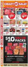 Rouses weekly ad week 35 Page 4: Duck Trap Spruce Point Cold Smoked Salmon €5,88, Medium Pork Spare Ribs €1,88