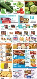 Market Basket weekly ad week 36 Page 2: Garden Fresh Crisp Cucumbers Pepinos €1,00, Body Armor Super Drink €4,99