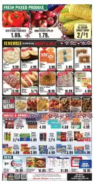 Market Basket weekly ad week 36 Page 6: Reser's Salads €4,99, Ready. Set. Dinner. Tailgate Sandwich Tray Ham & Turkey €16,99