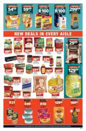 Checkers catalogue Page 5: Aunt Caroline Long Grain Parboiled Rice €124,99, Helios/Sunfoil Pure Sunflower Oil €164,99