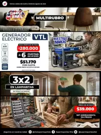 Catálogo Supermayorista Vital semana 35 Página 6: Generador eléctrico €51.170,00, Set herramienta €39.000,00