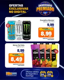 Folheto Rede Bom Lugar semana 35 Página 3: Energético Monster €8,99, Néctar Del Valle Sabores Tp 1L €8,49