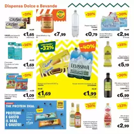 Volantino Unes Pagina 10: Miele Millefiori €7,99, Grisbi gusti assortiti €1,65