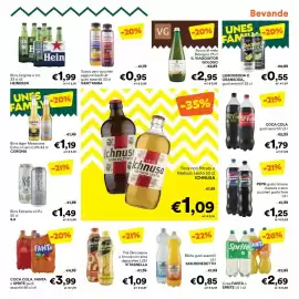 Volantino Unes Pagina 11: Succo zero zuccheri aggiunti SanFruit gusti assortiti €0,95