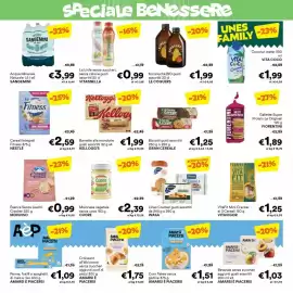 Volantino Unes Pagina 13: Kombucha BIO gusti assortiti €1,99, Barrette alle mandorle KELLOGG'S €1,99
