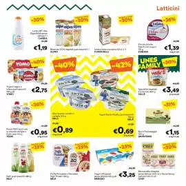 Volantino Unes Pagina 7: Skyr bianco mila €0,89, Burro Parmareggio €1,15