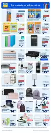 Walmart flyer week 35 Page 7: Bissell compact upright or canister vacuum €69,98, Bic Wite-Out correction fluid or tape €3,00