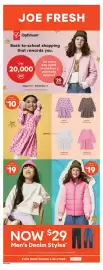 Dominion flyer week 35 Page 27: Smartca children's jersey dresses €10,00, Kid Girl Puffer Vest €19,00