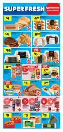 Dominion flyer week 35 Page 4: Lesley Stowe raincoast crisps €6,00, Country Harvest bread or bagels €3,75