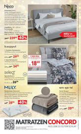 Matratzen Concord Prospekt Seite 8: Em-es-te Decke Sherpa €20,90, MLILY Nackenkissen Diamond €38,90