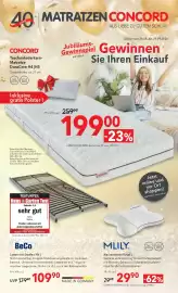 Matratzen Concord Prospekt Seite 1: MLILY. Nackenkissen Royal €29,90, BeCo Lattenrost Starflex NV | €109,90