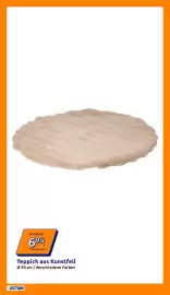 Action Flugblatt woche 35 Seite 5: Teppich aus Kunstfell €6,95