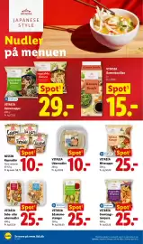 Lidl tilbudsavis uge 36 Side 14: Vitasia Soba- eller udonnudler €25,00, VITASIA Edamame-stænger €25,00