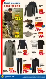 Lidl tilbudsavis uge 36 Side 26: Esmara Finstrikket cardigan €59,00, Esmara Men Langærmet Bluse €50,00