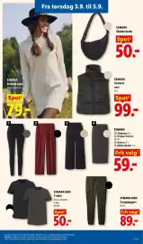 Lidl tilbudsavis uge 36 Side 27: Esmara Men Cargojoggers €89,00, Esmara Vatteret vest €99,00