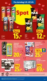Lidl tilbudsavis uge 36 Side 37: Monster Ultra White energidrik €69,00, Spangsberg flødeboller €25,00
