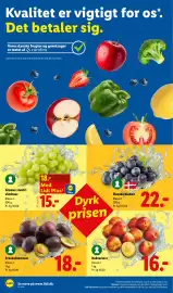 Lidl tilbudsavis uge 36 Side 6: Sveskeblommer €18,00, Nektariner €16,00