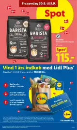 Lidl tilbudsavis uge 36 Side 9: Bellarom Barista crema eller espresso €115,00