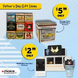 Choice The Discount Store catalogue week 35 Page 10: INVINCIBLE 30ml Mini Perfume €2,99