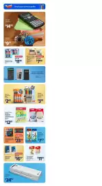 Walmart flyer week 35 Page 17: Unis Posca PC-5M water-based paint markers €23,44, Hello Hobby stretched canvases Pack €16,97