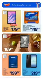 Walmart flyer week 35 Page 21: Acer Iconia A10 Gen2 10.1" Tablet €179,98, Onn 8" tablet €169,98
