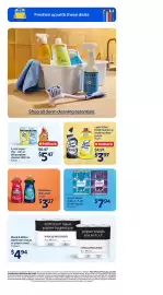 Walmart flyer week 35 Page 29: Great Value facial tissues €7,94, Lysol toilet bowl cleaner or multi-surface €3,97