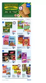 Walmart flyer week 35 Page 33: Nature Valley granola bars €2,47, Oatmeal Crisp Protein cereal €4,87